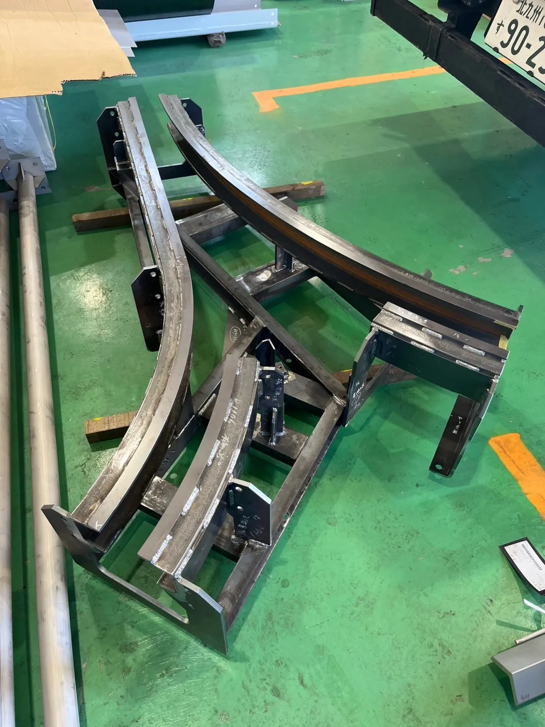 搬送機 レール分岐部